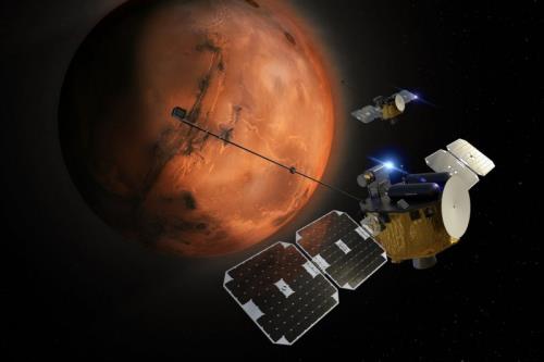 Distance aggregation rocket lab plans to erect novel mars spacecraft