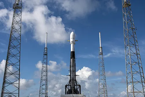 Spacex launches associate for siriusxm from florida